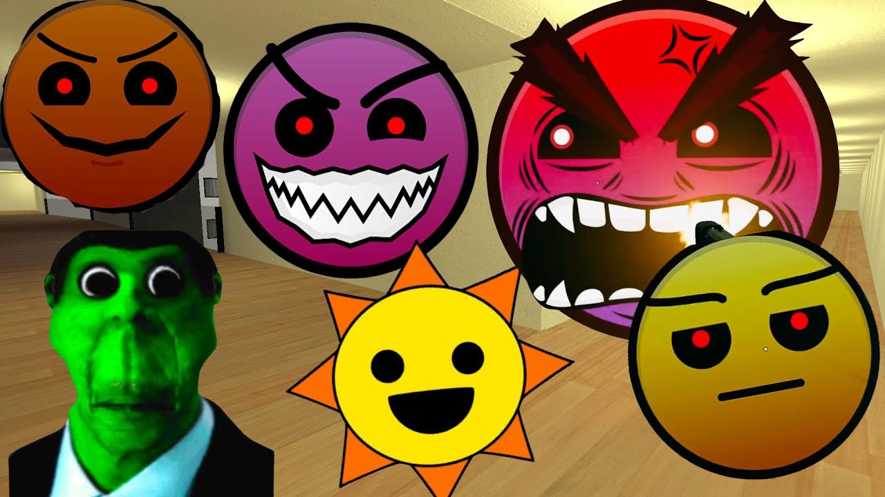 Rageface Orb Nextbots And Green Boss Are Hunting Me In The Hotel 😱🟡