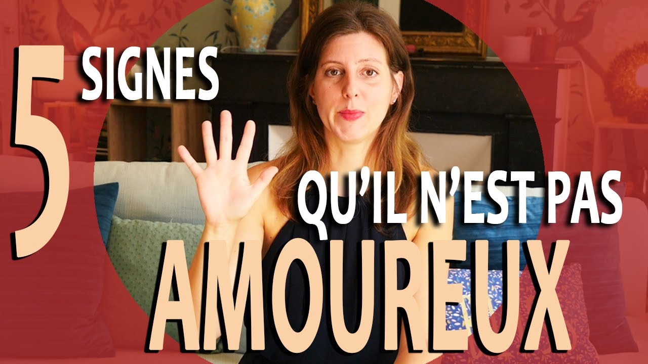 5 signes qu'il n'est PAS AMOUREUX de vous (et qu'il ne le sera JAMAIS)
