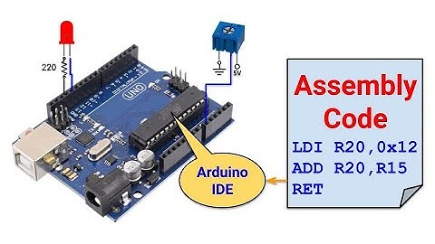 Assembly via Arduino (part 4) - Programming ADC