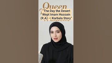 “The Day the Desert Wept | Imam Hussain (R.A.) – Karbala Story”#viralvideo#trending#dubai#islam#uae