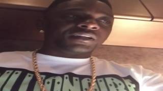 Boosie Badazz At Super Bowl 51 Having A Good Time; Impersonates Michael Jackson (Funny)