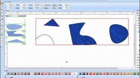 BERNINA DesignWorks Software - Tool Tip - Drawing Tools