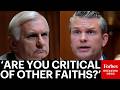 SHOCK MOMENT: Reed Tells Hegseth To His Face That It Doesn’t Seem Like He Tolerates All Religions