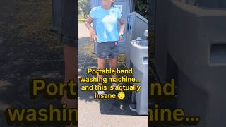 Portable hand cleaning machine. #shorts #youtubeshorts #viralshorts #trending #explore #fyp