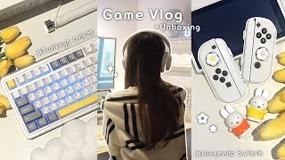 Game Vlog🎮 | My Gaming Days, New Keyborad | Unboxing | Nintendo swich