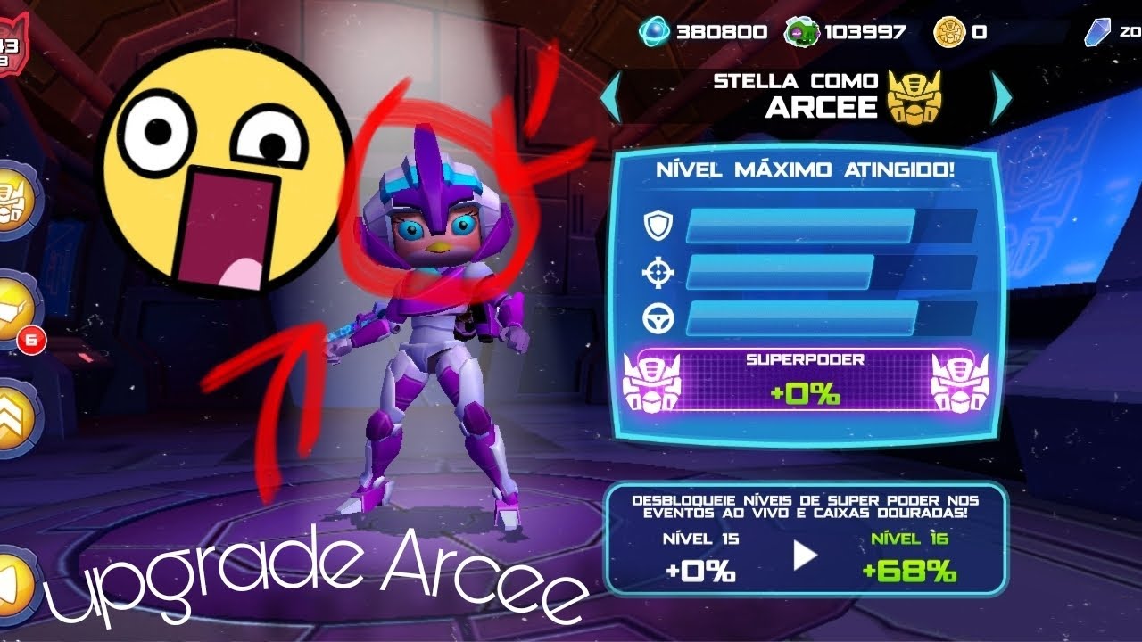 UPGRADE Arcee: Angry Birds Transformers #angrybirdsTransformers