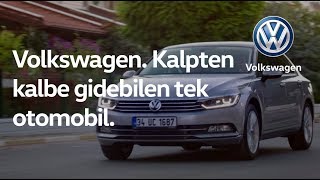 Volkswagen. Kalpten kalbe gidebilen tek otomobil. (Passat) Resimi