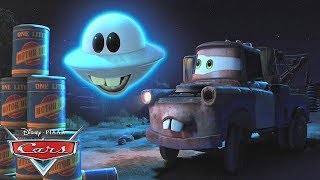 Mater Saves the UFO! | Pixar Cars