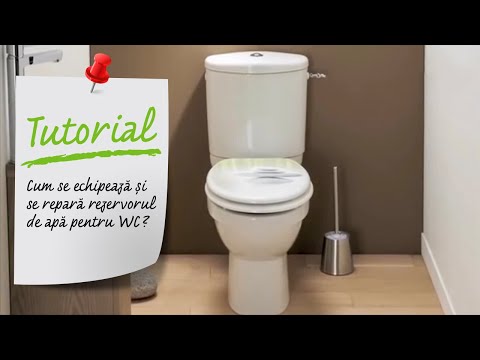 Tutorial VIDEO - Cum se echipeaza si se repara rezervorul de apa pentru WC?