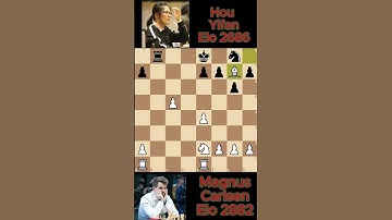 Magnus Carlsen vs Hou Yifan #chess 1078