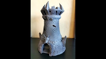 3D-Printing - Dicetower "Fighter" - Timelapse - #markdermark