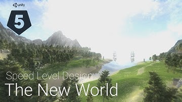 The New World - Speed Level Design - FREE assets only [Unity3D]