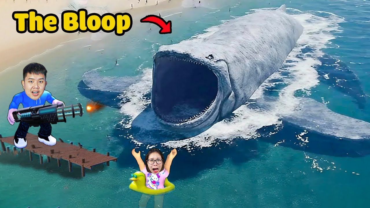 Thử thách tìm đi săn THE BLOOP trên biển ?! bqThanh & Ốc Gặp Thủy Quái Đại Dương