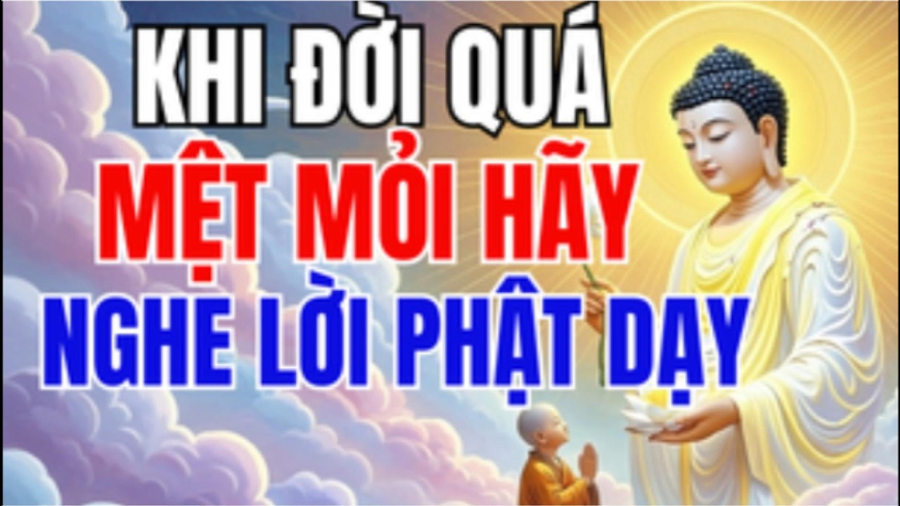 Lời Phật dạy : ! Vì Sao Càng Khổ Đau Phật Lại Dạy Hãy Học Cách Buông Bỏ?
