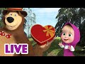 🔴 NA ŻYWO ☀👦 Hałaśliwe dni 🏫💪 Masza i Niedźwiedź 👱‍♀️🐻 Masha and the Bear LIVE