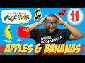 I Like to Eat Apples and Bananas Song | Kids Songs | Preschool Music Class with Mr. Boom Boom
