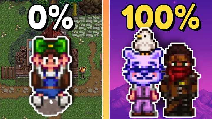 I played 100% of Stardew Valley Mega Modded 1.6 Edition - FULL MOVIE