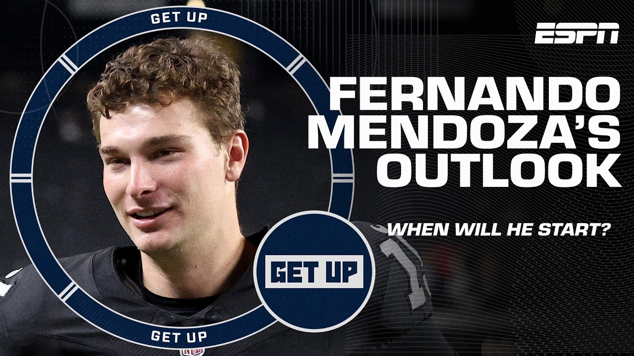 When will it be FERNANDO MENDOZA'S TIME to step in as the Raiders' starting QB? ⏳ | Get Up