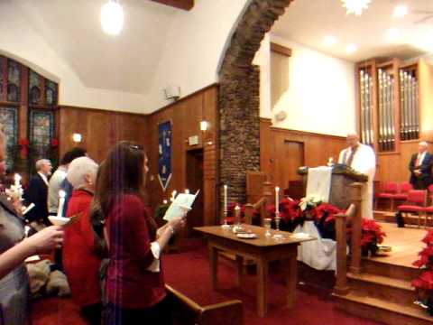Banner Elk Presbyterian Church Christmas Eve 2011 Silent Night