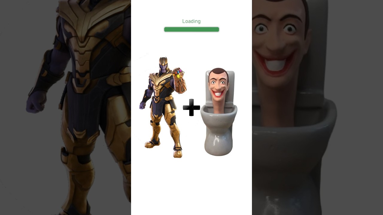 Thanos & Skibidi toilet 