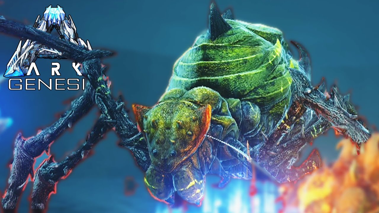 [2] Exploding The Broodmother With Flamethrowers!!! (ARK Genesis