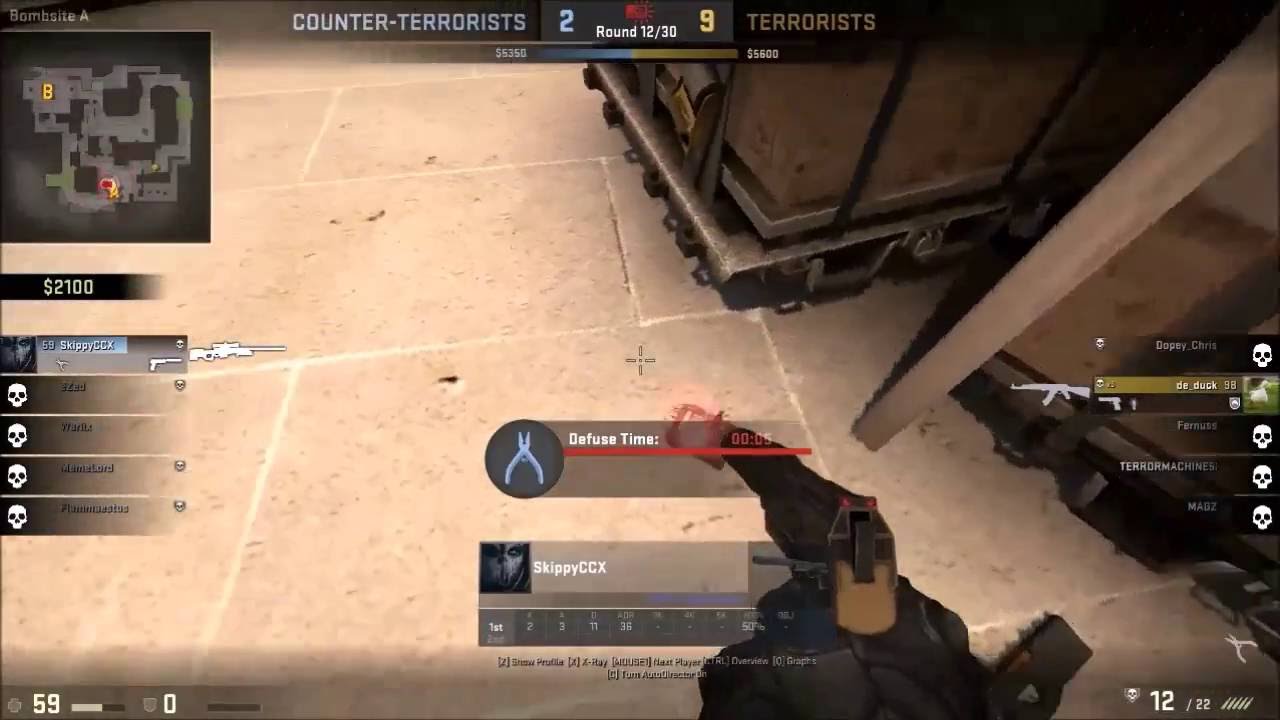 Crazy AWP flick shot! | Counter-strike global offensive - YouTube
