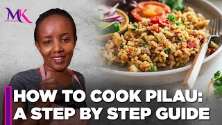 Step by step guide on how to cook  Beef Pilau