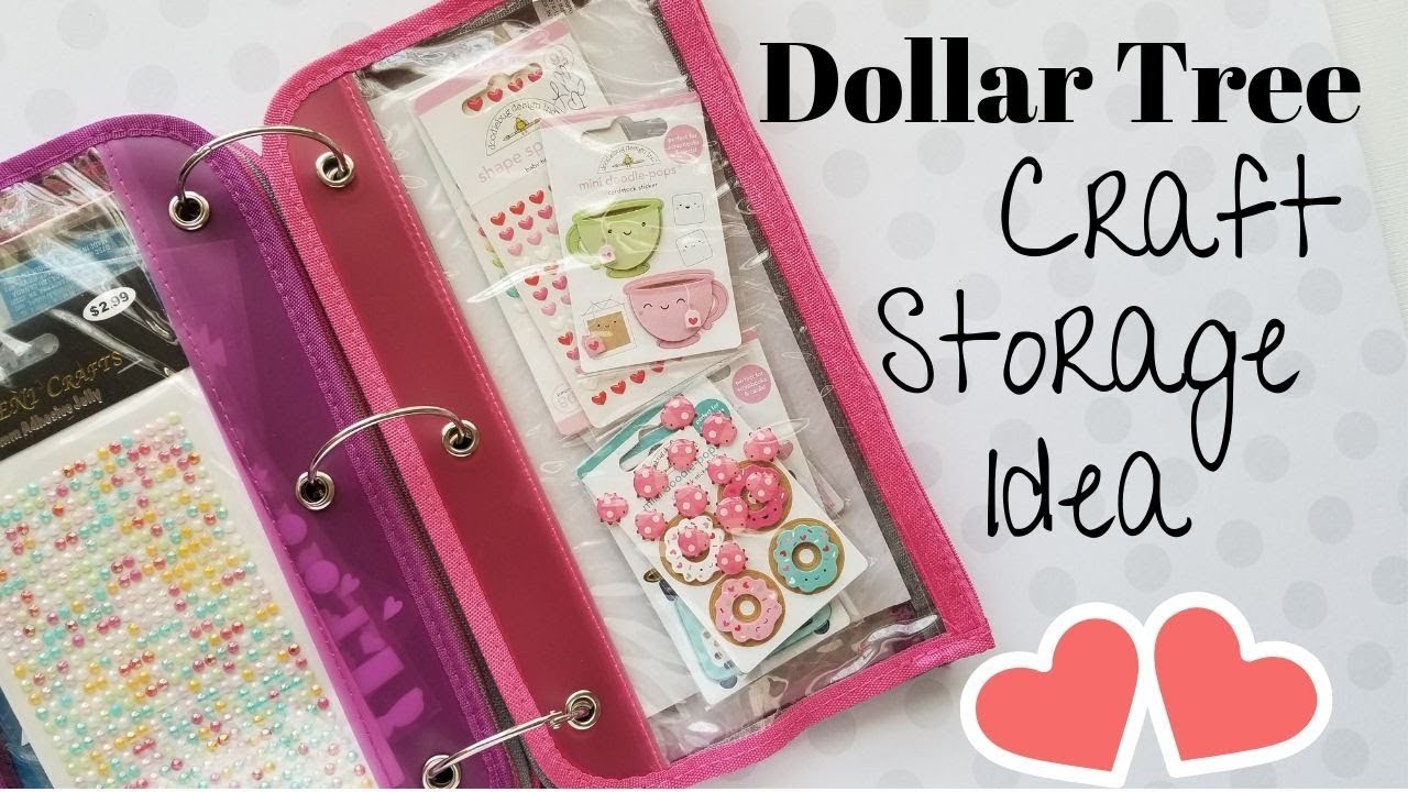 Bead Storage from Dollar Tree 