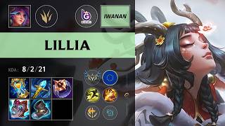 (BGT iwanan) Lillia Jungle vs Nidalee - EUW Challenger Patch 26.13
