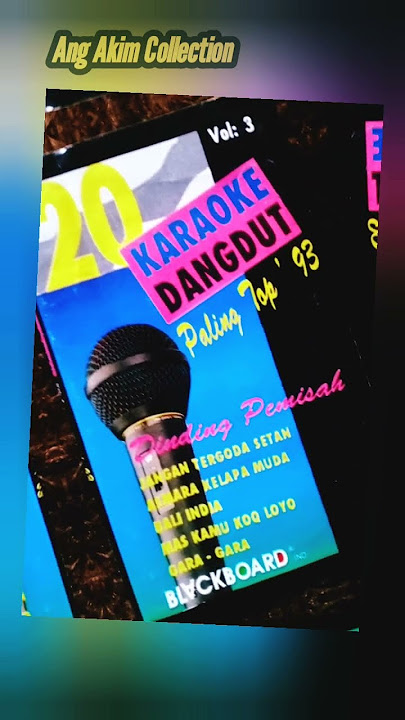 Various Artist album 20 Karaoke Dangdut Paling Top '93 & 20 Karaoke Super Rudal Hits 93 - 94