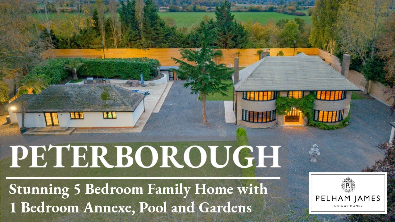 Экскурсия по исключительному дому стоимостью 1,25 млн фунтов стерлингов с бассейном, многофункцио...