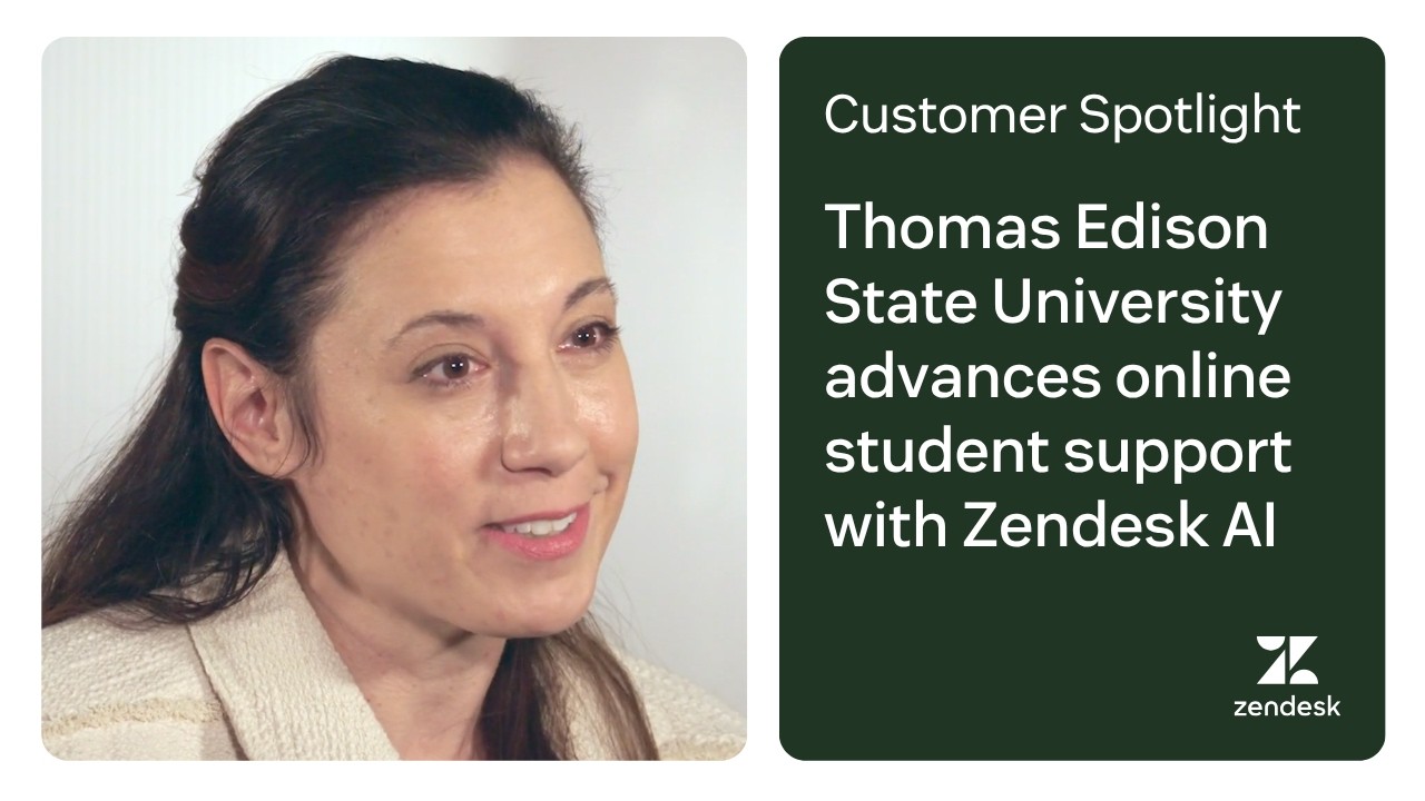 TESU advances online student support with Zendesk AI | Zendesk customer story