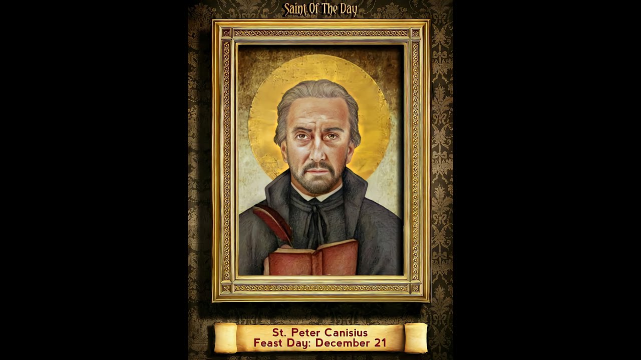 Saint of the Day — December 21 - Saint Peter Canisius #saintoftheday ...