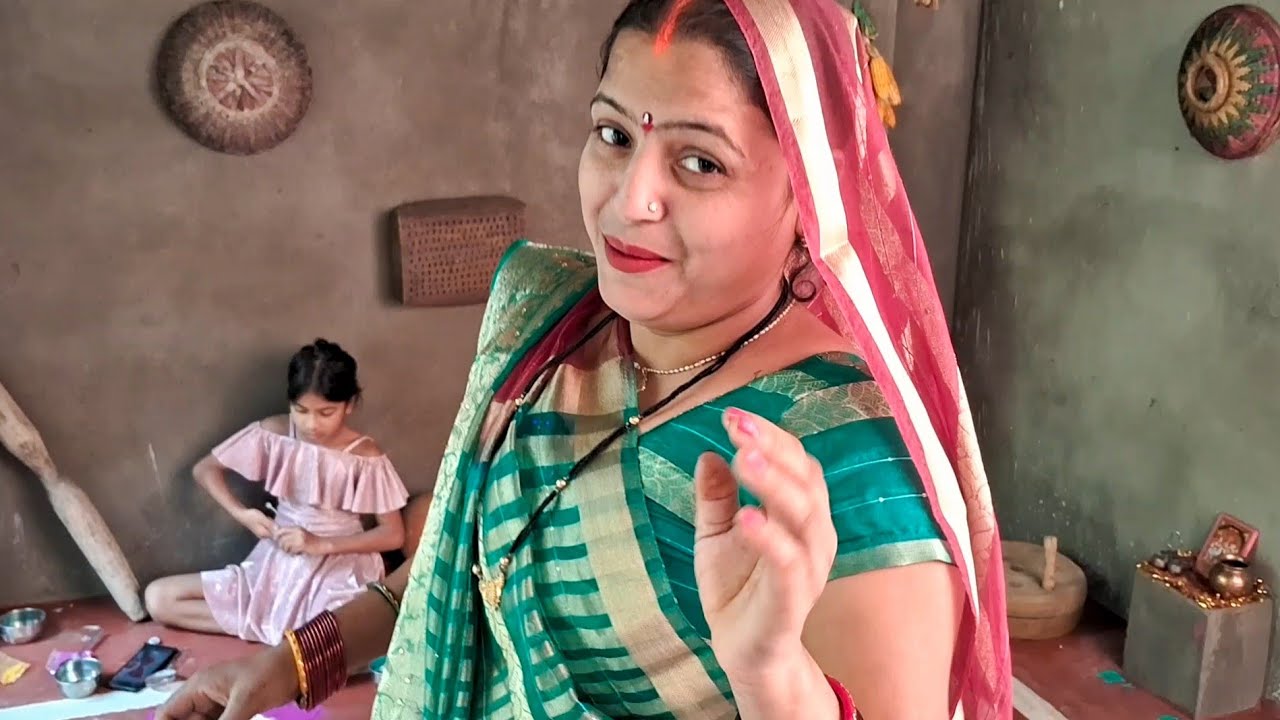 आज घर के कामों से में बहुत परेशान हो गयी | Village vlog 