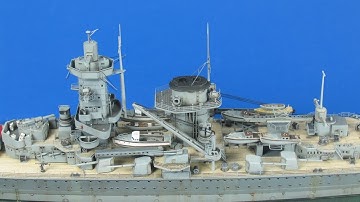 Admiral Graf Spee in 1/350: Build Log Part 10 (Railings 2)