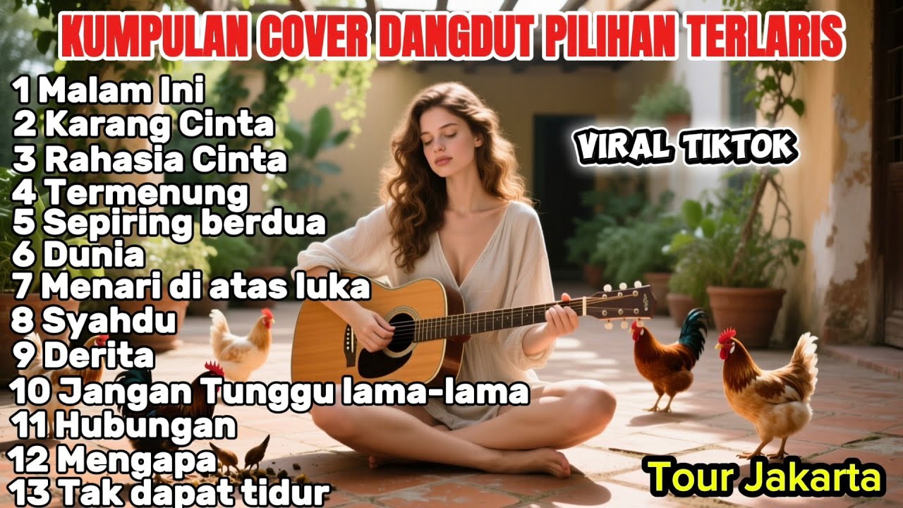 MALAM INI - Evie Tamala | Versi terbaru Cover Viral tiktok | Kumpulan Lagu Dangdut Lawas Viral 