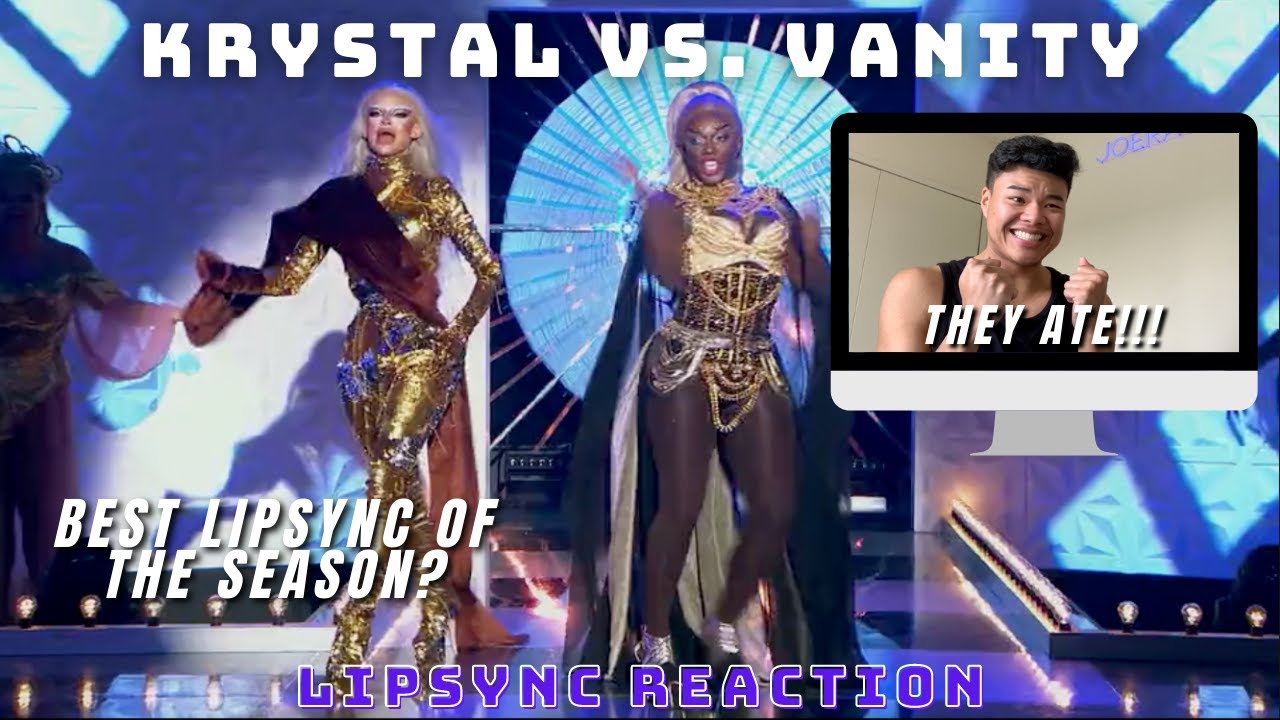 Krystal Versace Vs. Vanity Milan (Lipsync Reaction) Drag Race UKS3