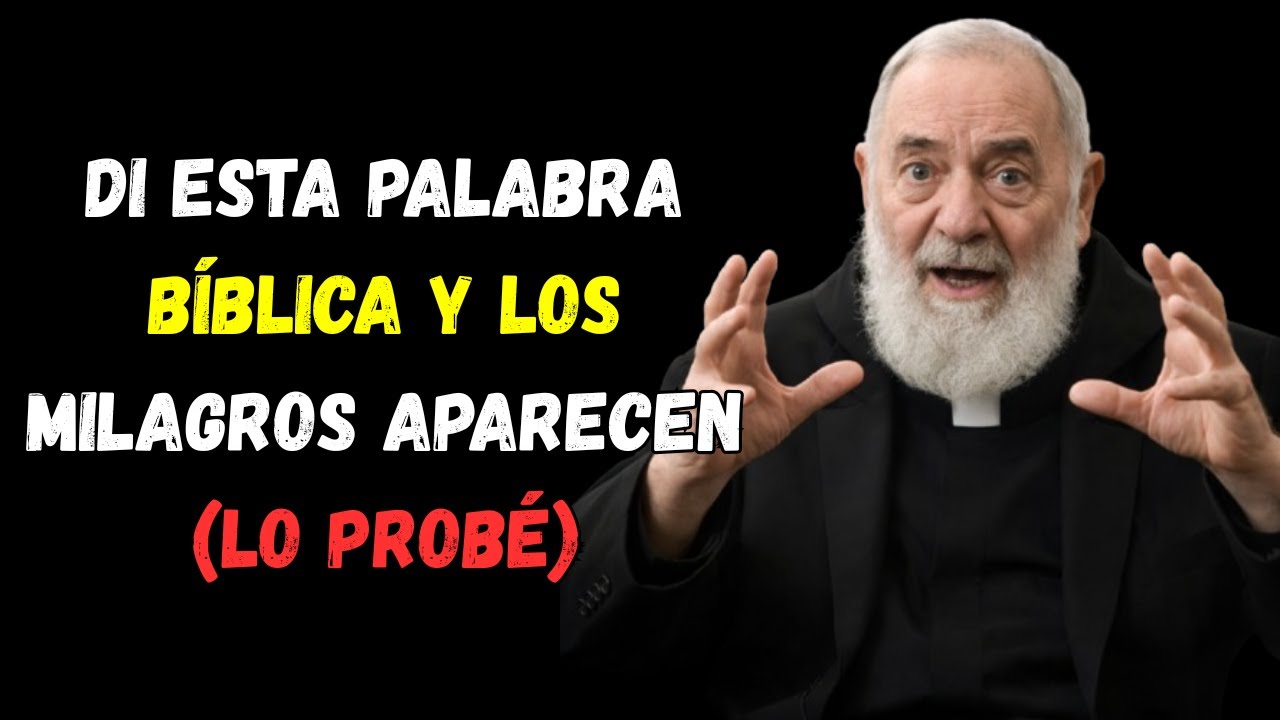 Esta Palabra Bíblica Produce Milagros: ¡Es La Palabra Más Poderosa Que Existe! El Padre Pío Revela