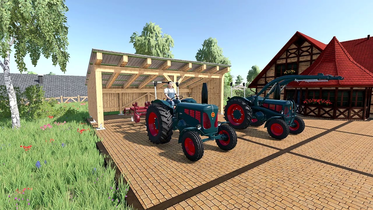 LS22 / FS22 Lanz D4016 ls_oldtimer Soundupdate - YouTube