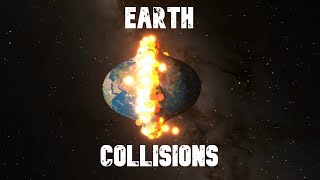 Earth Collision Compilation | SpaceSim
