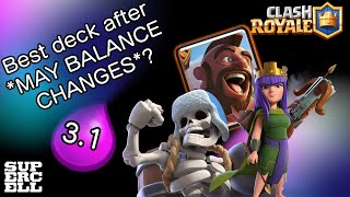 The 😯*BEST DECK*😯in Clash Royale after⚔️ *MAY BALANCE CHANGES*⚔️to reach 🟣*ULTIMATE CHAMPION*🟣