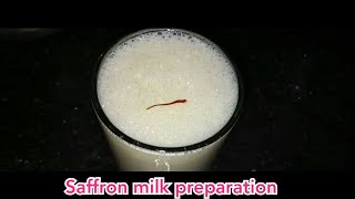 Saffron | Saffron milk preparation | saffron during in pregnancy | saffron milk
