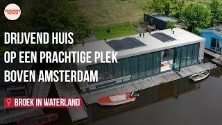 Woonark (drijvend huis) op een prachtige plek boven Amsterdam | Bijzonder wonen - Aflevering 6