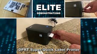 iDPRT SP320 Bluetooth Thermal Label Printer