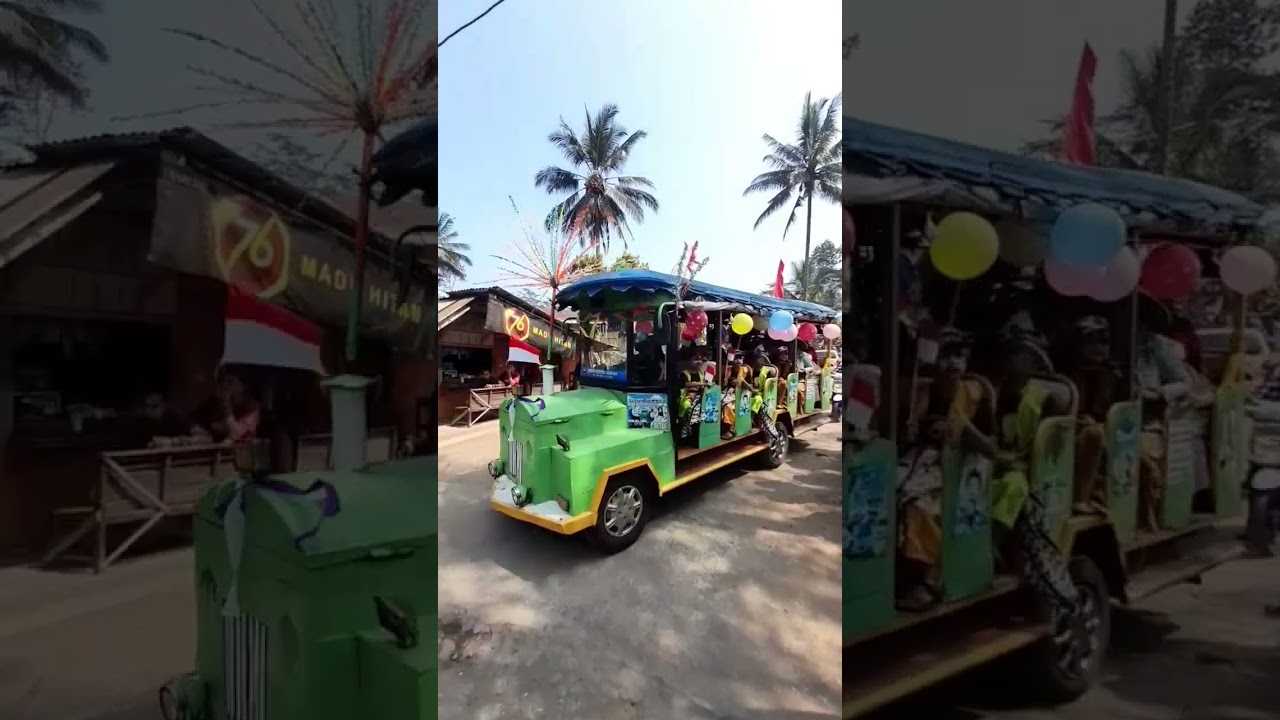jathil cilik numpak kereta odong-odong telolet | karnaval pendowo 2023 