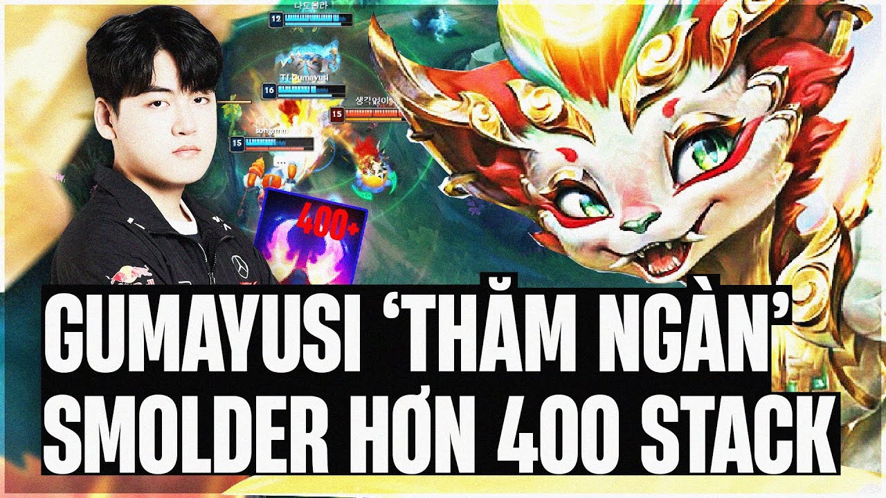 GUMAYUSI VÀ CON SMOLDER HƠN 400 STACK ĐỐI ĐẦU VỚI XẠ THỦ SIÊU HỔ BÁO JACKEYLOVE