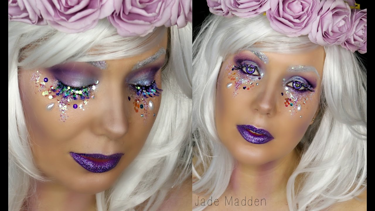 Moon Goddess Unicorn Fairy Makeup Tutorial Jade Madden YouTube