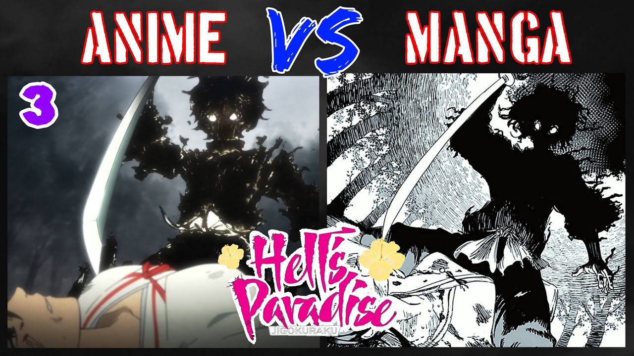 Anime VS Manga  Hell's Paradise : Jigokuraku Episode 8 