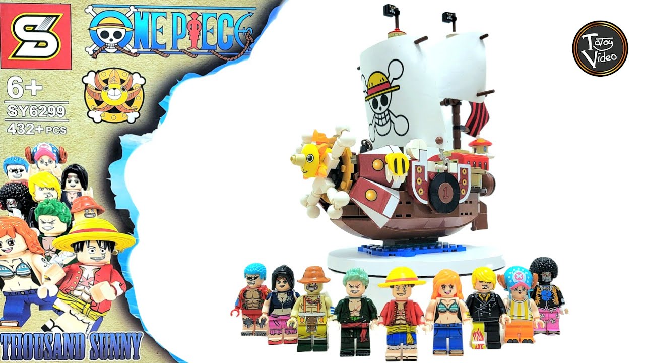 ONE PIECE Thousand Sunny, SY 6299 Building Blocks