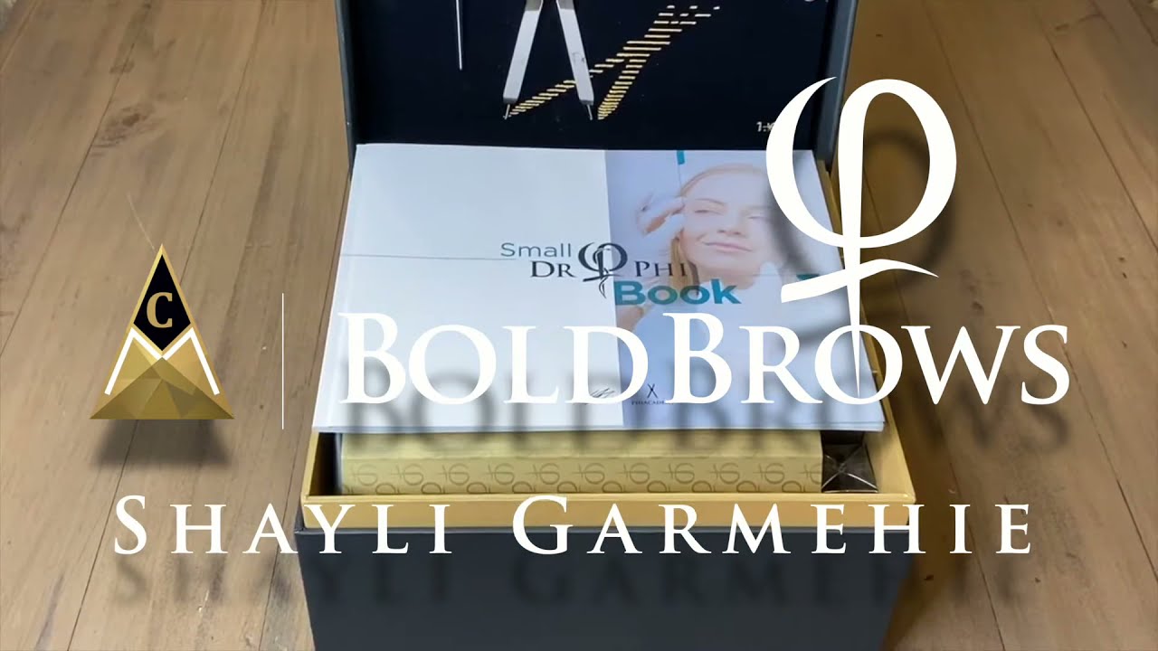 Bold Brows Premium Kit Open Box 